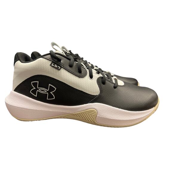 Under Armour UA Lockdown 7 Basketball Shoes Men 11.5 Women 13 Brown & Black New - Picture 3 of 9